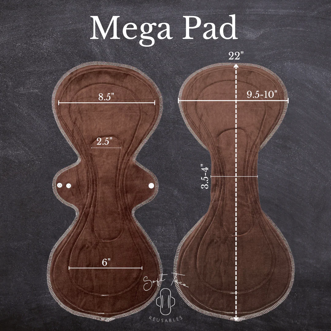 Mega Pad Ruby Velour - SINGLE PAD - MADE TO ORDER - Image 4